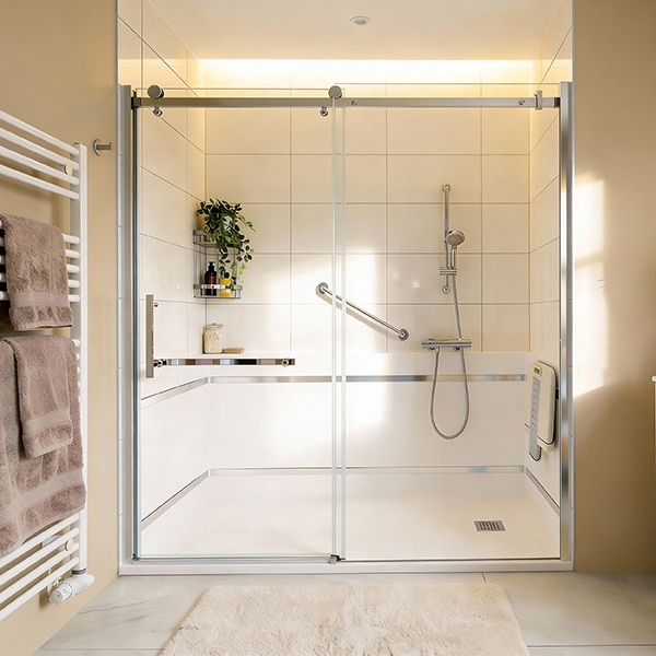 Douche senior et pmr pour niche Boreal