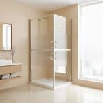 douche senior sécurisée pour petite salle de bain Ergo